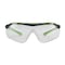 Scotch 3M Anti-Fog Safety Glasses Clear Lens Black/Green Frame 1 pc 47100H1-DC - alternate 2